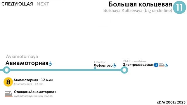 Информатор Московского метро: Большая кольцевая линия. (Временное) смотреть онлайн