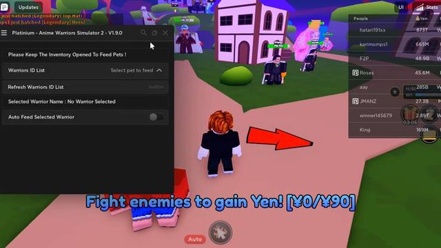 [UPD 5!] Anime Warriors Simulator 2 Script Pastebin 2023 | Script Hack/GUI смотреть онлайн