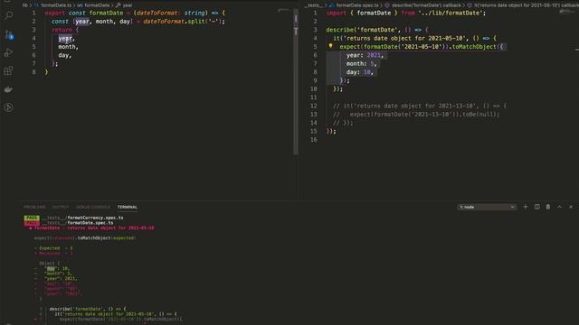 Formatowanie daty w TypeScript + testy. Część Pierwsza. смотреть онлайн