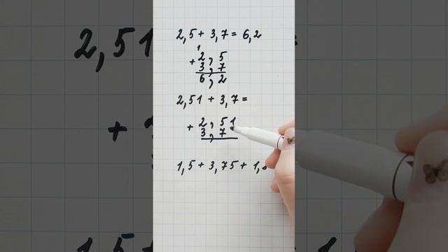 Сложение десятичных дробей (5 класс) смотреть онлайн