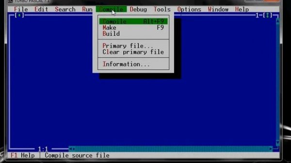О программе Pascal