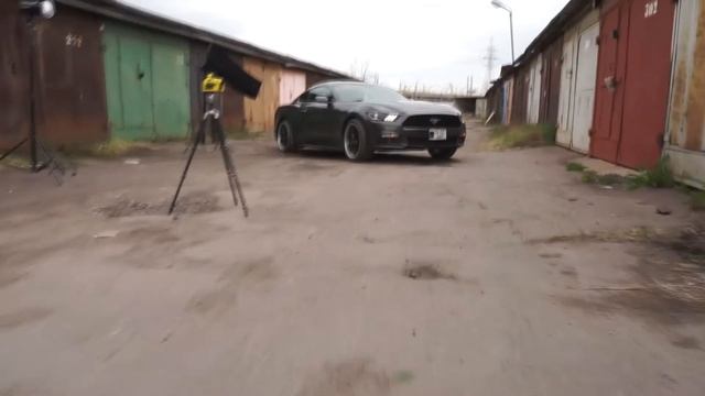 Как круто сфотографировать авто ft. Drift Ronin. Снимаю тачку в гараже с дымом. смотреть онлайн