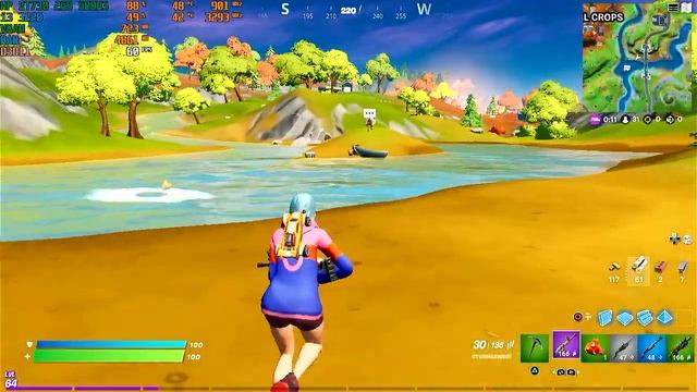FORTNITE - Chapter 2 - Season 6 - GT730 - i3 3220 @720p performance (alpha) mode - 60fps смотреть онлайн