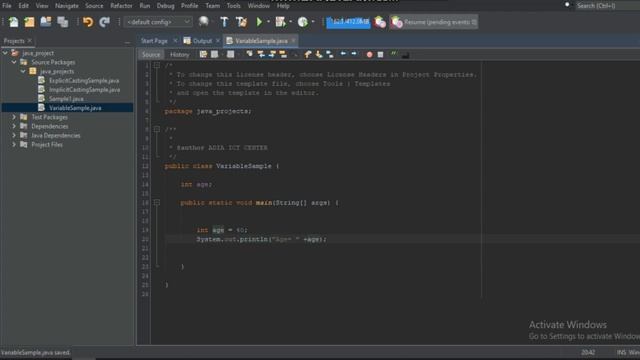 #6 VARIABLES AND LITERALS IN JAVA PROGRAMMING смотреть онлайн
