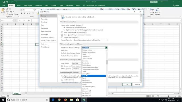 Excel Font: Changing Font, Font Style, Font Size [Tutorial] смотреть онлайн