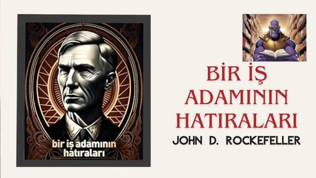 🧐Rockefeller Nasıl Zengin Oldu? Dünyanın İlk Milyarderinin Hatıraları | Kitap İncelemesi |