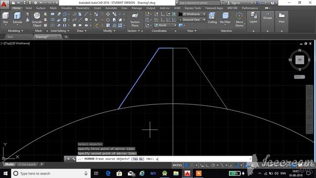 3D modelling Simple Gear in AutoCAD 2016 Part-01||Tech&Programming смотреть онлайн