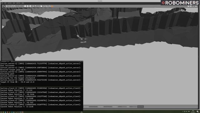 Predefined robot path using PostgreSQL 14 and ROS2 Foxy смотреть онлайн