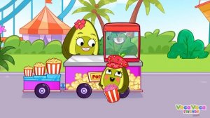 Don't Overeat 🍧😣 Super Yummy Songs 😋🍕 by VocaVoca Friends 🥑