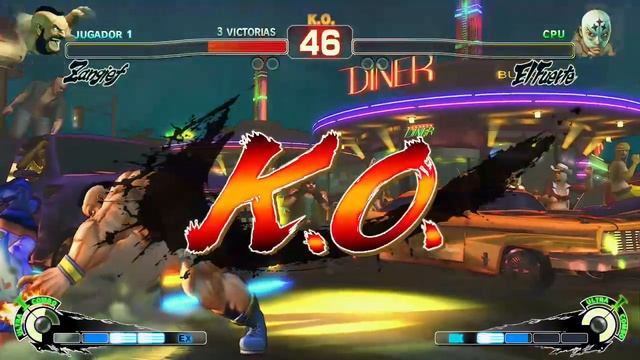 SUPER Street Fighter IV: Arcade Edition [XBOX 360/XBOX One] - Zangief vs El Fuerte!! смотреть онлайн