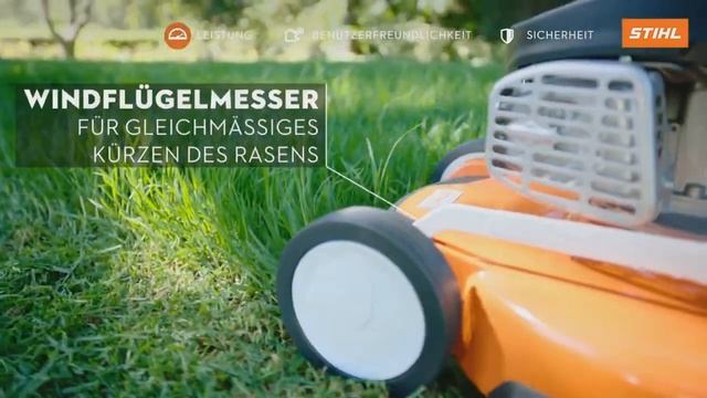 Бензиновая газонокосилка STIHL RM 448 TC смотреть онлайн