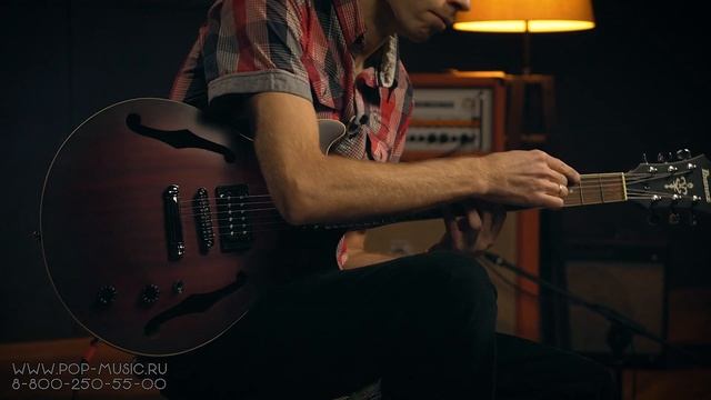 Полуакустическая электрогитарa IBANEZ AM53-SRF