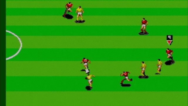 Master System Tecmo World Cup '93 Europe Spain vs Brazil смотреть онлайн