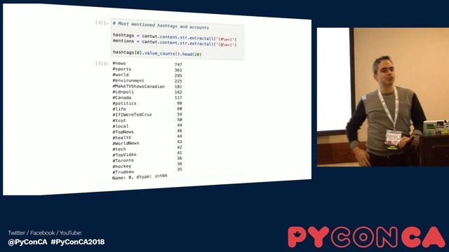 Using Python to find Russian Twitter troll tweets aimed at Canada (Roberto Rocha) смотреть онлайн