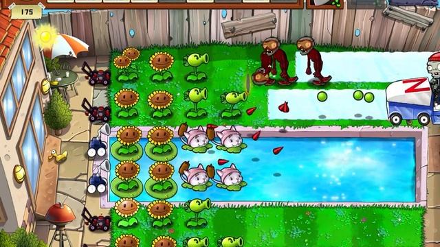 Бобслей дело принципа . Прохождение мини игры в Plants vs zombie смотреть онлайн