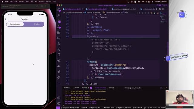 Add Favorite Screen| flutter tutorial | Mental Health Care App| Episode 46 смотреть онлайн