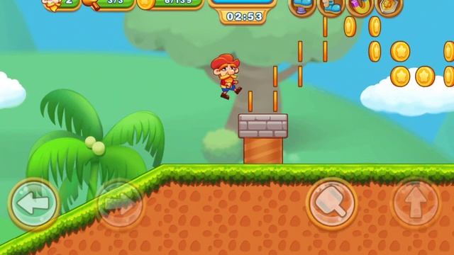 КАК ПРОЙТИ 3,4,5,6 УРОВНИ В ИГРЕ SUPER JABBER JUMP смотреть онлайн