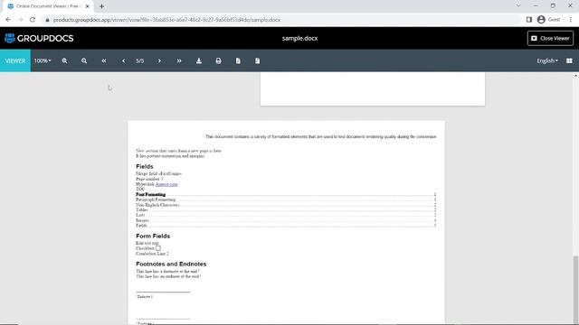 How to open and view a file in a browser | GroupDocs.Viewer App Tutorial смотреть онлайн