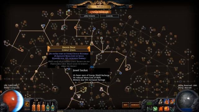 Raging Spirit Build - Necromancer Witch - Path of Exile Atlas of Worlds смотреть онлайн