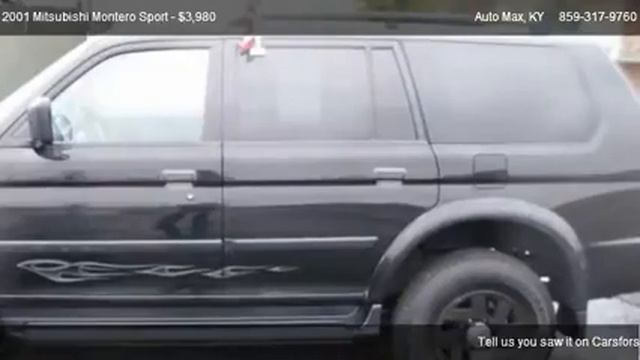 2001 Mitsubishi Montero Sport 3.5 XS 4WD - for sale in Lexington, KY 40505 смотреть онлайн