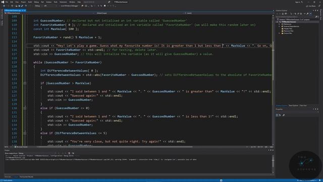 15 Number Guesser Final Update [Learn C++ by Making Games] смотреть онлайн