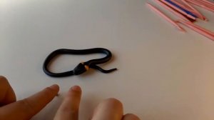 Лепим змею из пластилина. Добрый уж