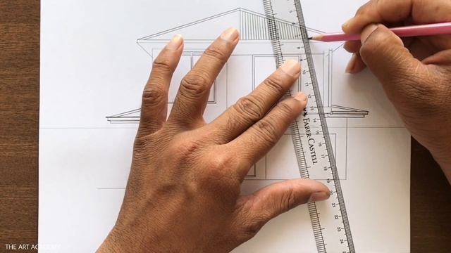 How to Draw a Bungalow in 1-Point Perspective смотреть онлайн