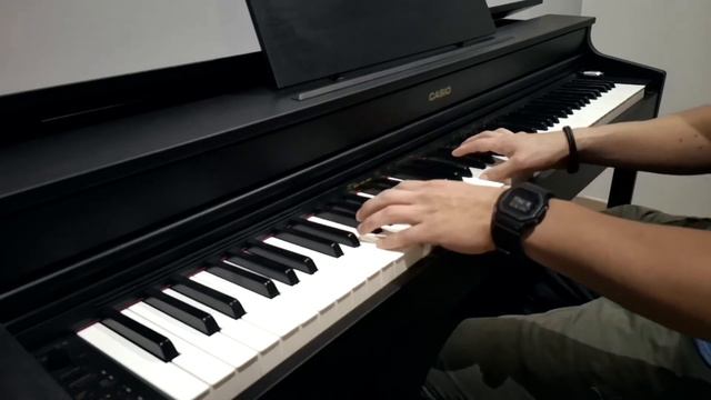 COLDPLAY - Yellow | Piano Cover | Easy Version | Casio AP 470 | QUE FLUYA смотреть онлайн