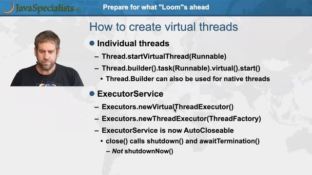 Prepare for what "Loom"s ahead - Heinz Kabutz (Jfokus Brown Bag series) смотреть онлайн