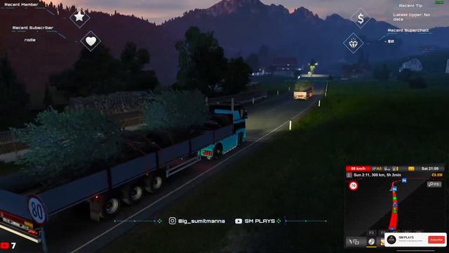 🔴ETS 2 Live | Euro Truck Simulator 2 | OMG 😱😳 | PROMOD | Multiplayer | SM PLAYS #ets2 #livestream смотреть онлайн