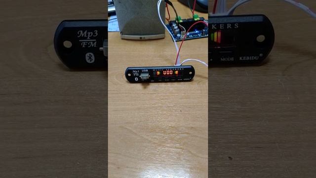 MP3 Bluetooth FM module kebidu m515C смотреть онлайн