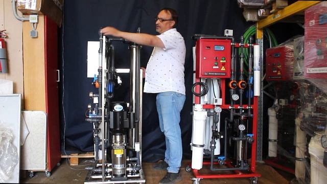 Чем отличаются комплектации промышленных систем обратного осмоса?