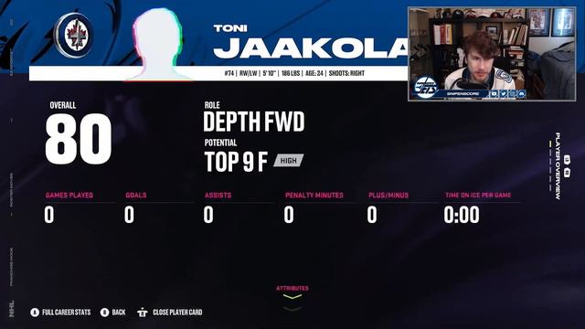 Internal Competition/Season Start - NHL 24 - GM Mode Commentary - Jets - Ep.39 смотреть онлайн