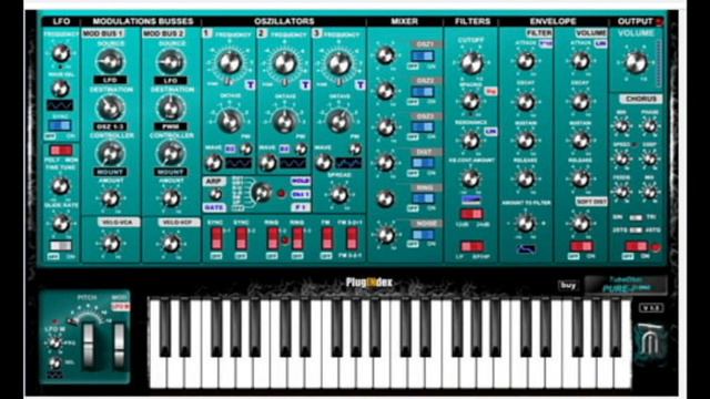 PURE PTEN FREE VST SYNTHESISER SOUND DEMO смотреть онлайн