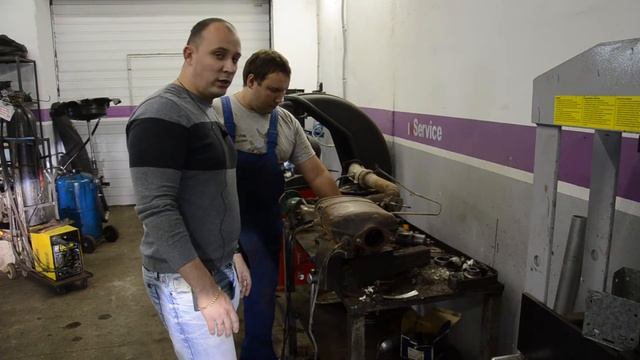 Infiniti Fx30d - сажевый фильтр