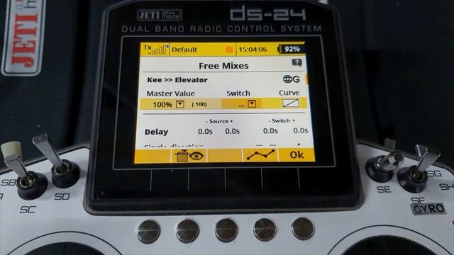 Jeti - Auto mix for knife edge : a LUA app to set multi point mixer curves in seconds смотреть онлайн