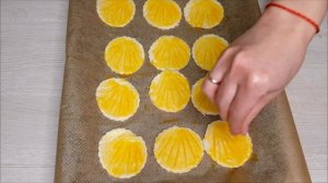 Идеальная закуска на праздничный стол! Ракушки из слоёного теста с начинкой – настоящее объедение!