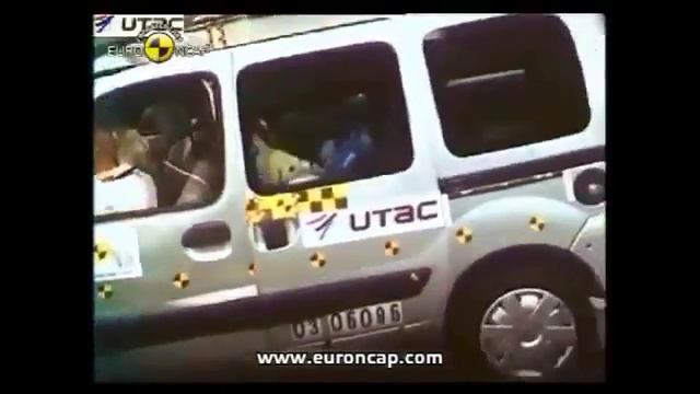 Аварии и ДТП .Краш тест Renault Kangoo. смотреть онлайн