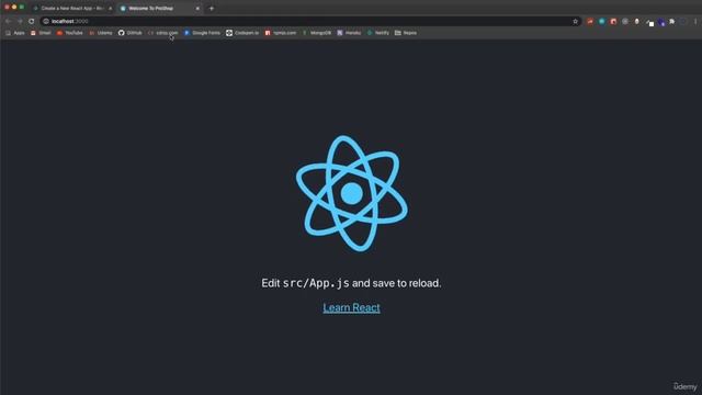 4 React Setup & Git Initialize смотреть онлайн