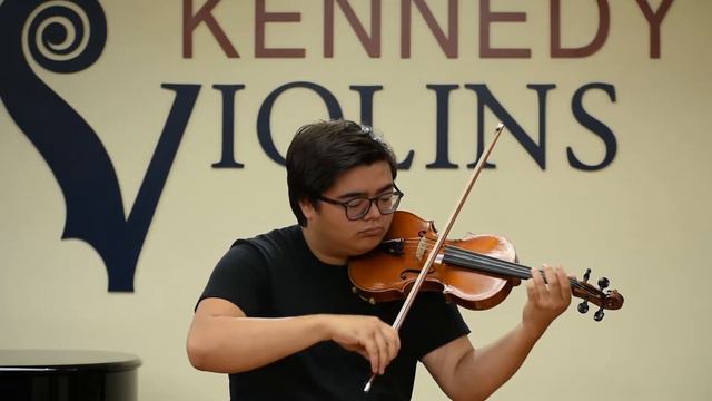 David Yale Violin Music Demo ~ Gavotte - J. Becker | KV смотреть онлайн