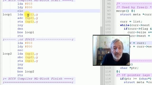 Атари-8: Программирование на языке CC8 Compiler Часть 3 смотреть онлайн