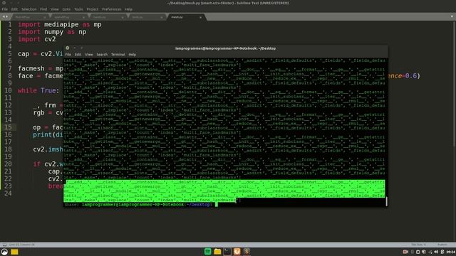 Face Mesh | mediapipe | deep learning смотреть онлайн