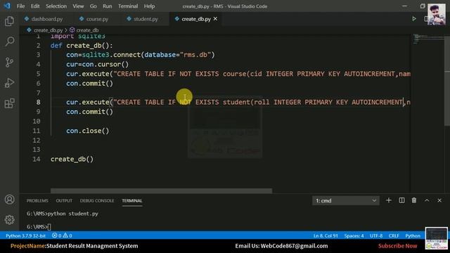 ??? #4 How to Create Student Result Management System with Database in Python | Zero to Hero Course смотреть онлайн