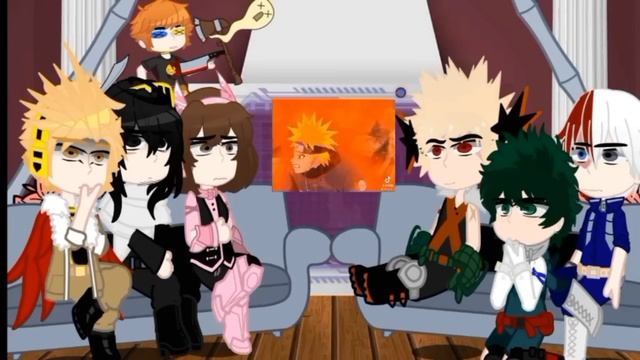 MHA React To New Student As Naruto ? (eng/rus)