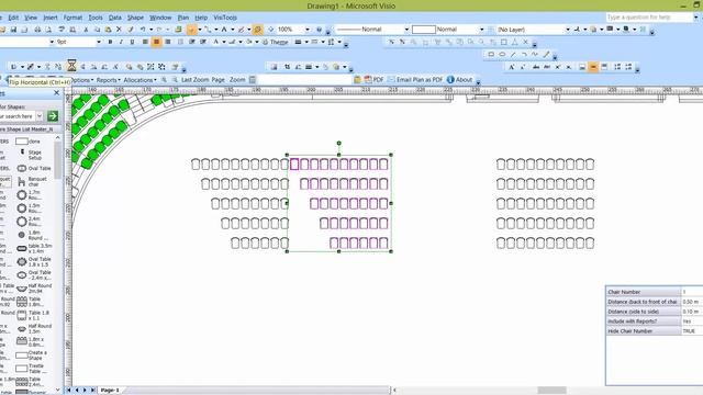 Microsoft Visio Training - Creating Theatre Style Plans смотреть онлайн
