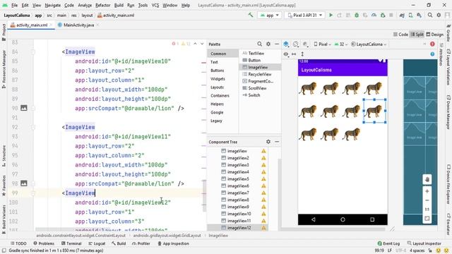 Android Mobil Programlama Dersleri Java & Kotlin #28 Grid Layout & Yatay Ekran #AndroidStudio смотреть онлайн