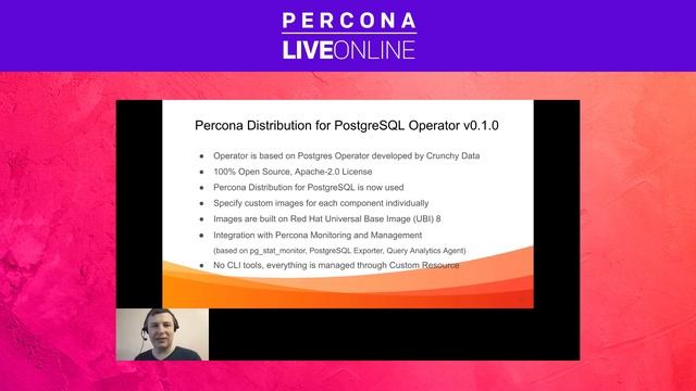 Mykola Marzhan - Percona - Running PostgreSQL on Kubernetes - Percona Live 2021 смотреть онлайн