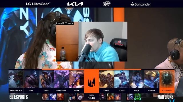 LS | CAPS AND HANSAMA - THE UNSTOPPABLE DUO | G2 vs MAD смотреть онлайн