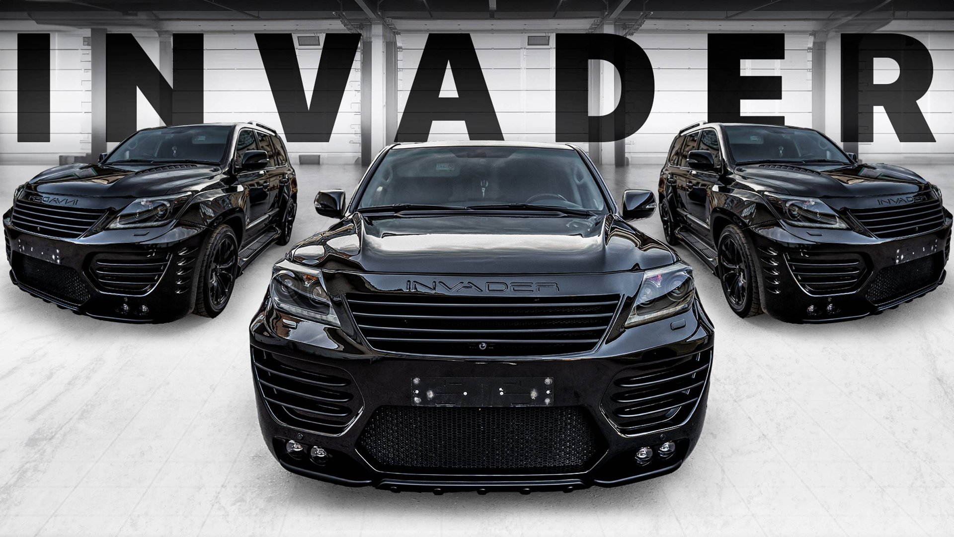 Тюнинг Lexus в брутальный INVADER