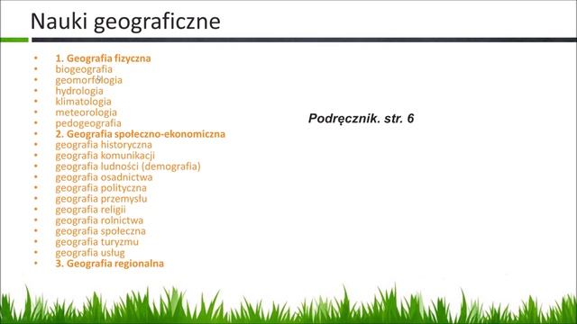1.1 Geografia Jako Nauka